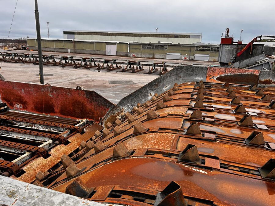 Log deck, infeed system, log turner Tähkä - Image 7