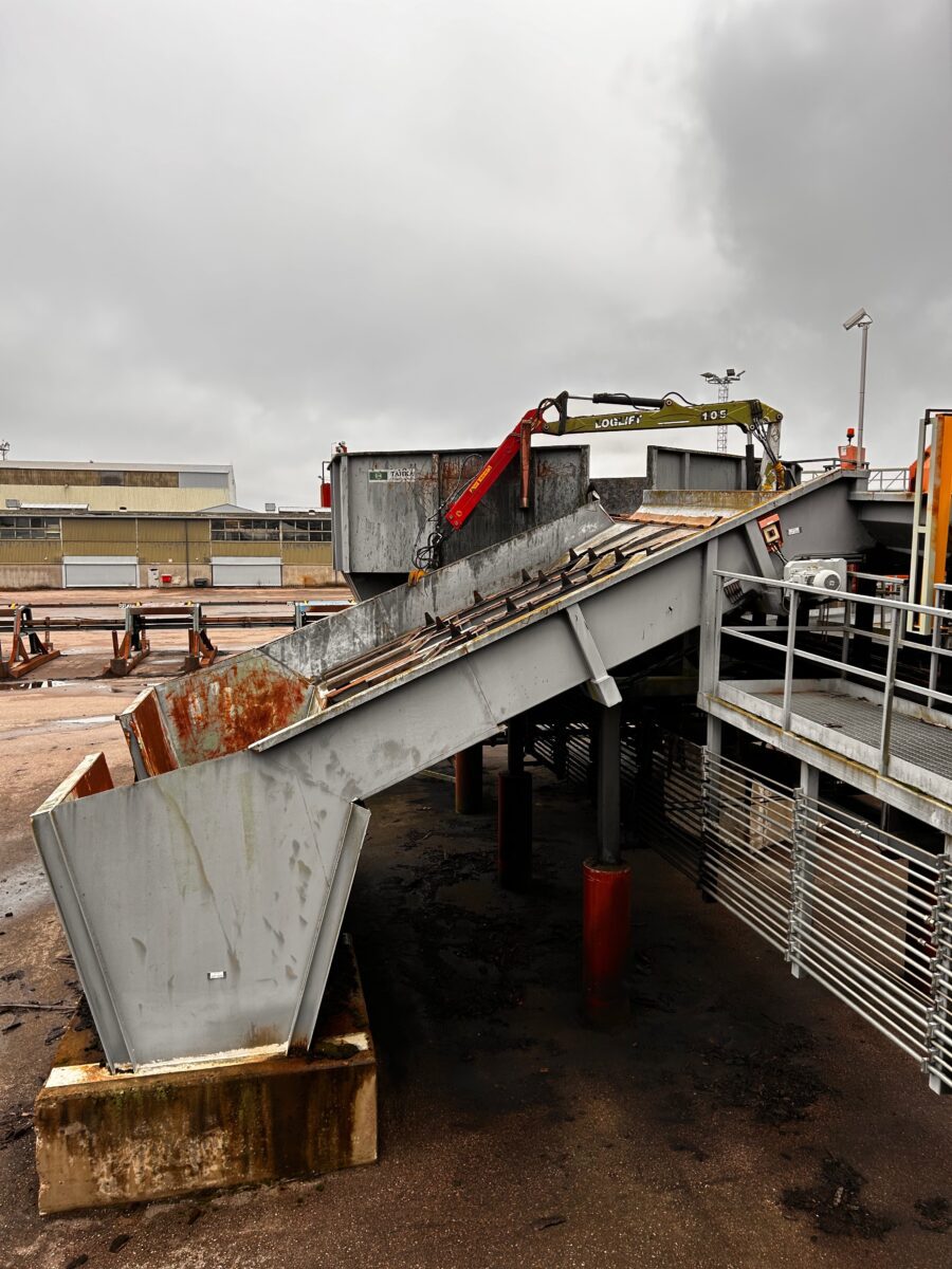 Log deck, infeed system, log turner Tähkä - Image 3