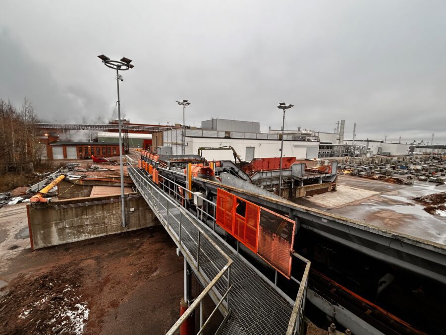 Log deck, infeed system, log turner Tähkä - Image 11